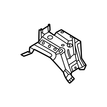 G4364-7BAMA Nissan REINFORCE ASSY-FRONT FLOOR Illustration 1 of 1