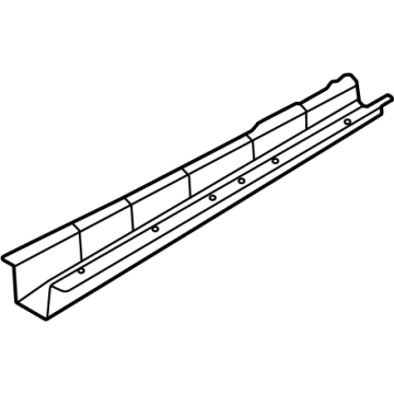 G51A5-7BAMA Nissan EXTENSION-FRONT SIDE MEMBER,REAR LH Illustration 1 of 1