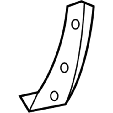 63838-5M000 Nissan Protector-CHIPPING Front,RH Illustration 1 of 1