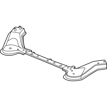 544C4-6SX1C Nissan STAY ASSY-FRONT SUSPENSION MEMBER Illustration 1 of 1