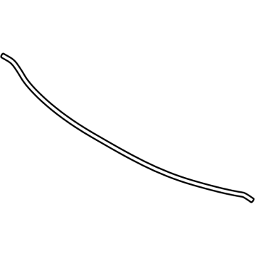 66830-7BA0A Nissan SEAL-COWL TOP Illustration 1 of 1