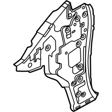 F7600-7BAMA Nissan DASH-SIDE,RH Illustration 1 of 1