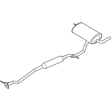 2025 Nissan Kicks Exhaust Pipe - 20100-7LH0A