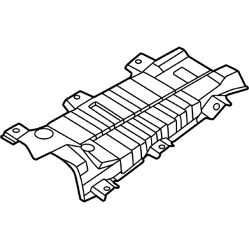 74758-7LH0A Nissan HEAT INSULATOR-FRONT FLOOR Illustration 1 of 1