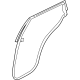 Nissan 82830-7BA0A Rear Door Weatherstrip Right Hand