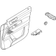 Nissan 80901-7KF0B Front Door Finisher Assembly Left Hand