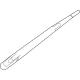 Nissan 28780-7LF1A ARM ASSY-REAR WINDOW WIPER