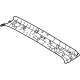 Nissan 73966-7JA0A GARNISH ASSY-ROOF,REAR