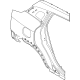 Nissan G8100-7LGMA PLATE-DOOR STRIKER,REAR