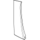 Nissan 96032-7KA0A AIR SPOILER ASSY-REAR,RH