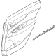 Nissan 829A0-7BA0A TRIM MODULE-REAR DOOR,RH