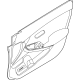 Nissan 809A0-6LB0A Front Door Finisher Assembly Right Hand