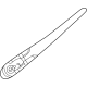 Nissan 28781-7BA0A ARM ASSY-REAR WINDOW WIPER