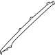 Nissan 76911-7LF0A Front Pillar Garnish Assembly Right Hand Nissan 76911-7LF0A Front Pillar Garnish Assembly Right Hand