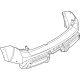 Nissan 85022-1A96H FASCIA-REAR BUMPER