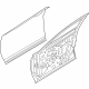 Nissan 80100-7BA0A DOOR ASSY-FRONT,RH
