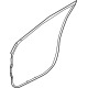 Nissan 80830-6LE0A Front Door Weatherstrip Right Hand