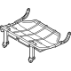Nissan 89351-7JA0A FRAME ASSY-CUSHION,3RD SEAT LH