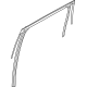 Nissan 82330-7JA0A GLASS RUN RUBBER-REAR DOOR WINDOW,RH