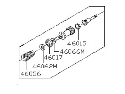 Nissan Datsun 810 Master Cylinder Repair Kit - 46073-C6001