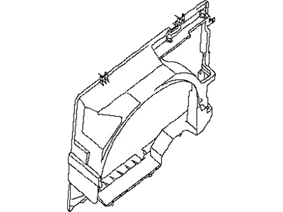 Nissan 21476-ZS00A SHROUD-Upper