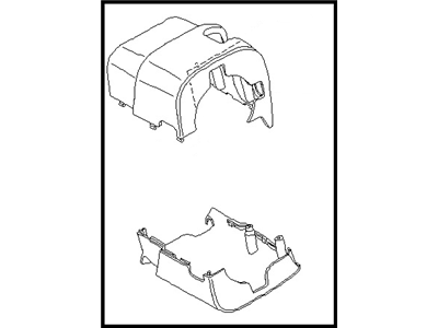 Nissan 48470-0B225 Cover Steer Column