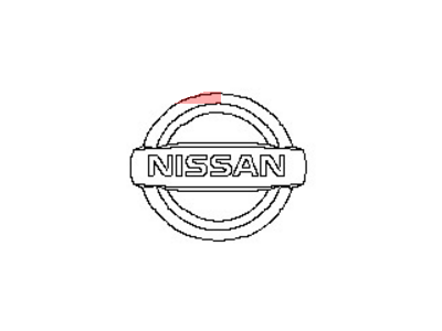 2012 Nissan Cube Emblem - 90889-1FA0A