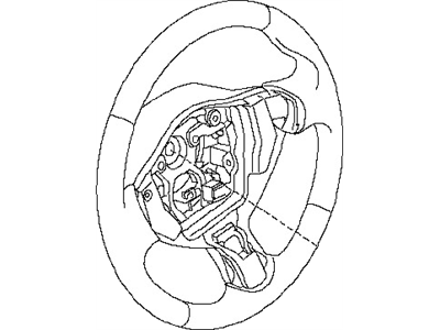 2012 Nissan Maxima Steering Wheel - 48430-ZX80E