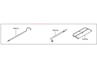 Nissan 99501-ZV90A Tool Set