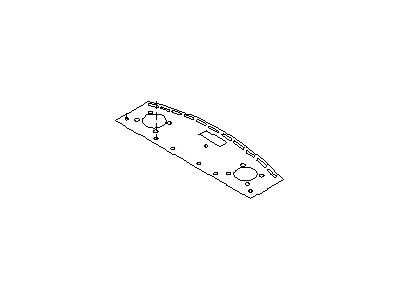 Nissan 79910-64Y13 Finisher-Rear Parcel Shelf