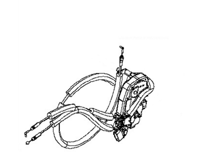 Nissan 80500-3LM1A Front Right (Passenger-Side) Door Lock Actuator