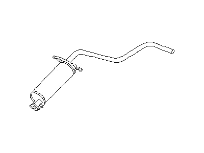 1996 Nissan Hardbody Pickup (D21U) Exhaust Pipe - 20100-8B060