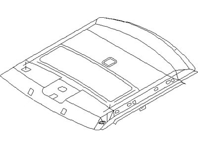 Nissan 73910-74Y01 Headlining Assy