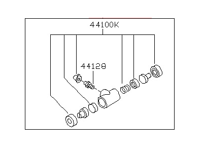 Nissan Quest Wheel Cylinder - 44100-7B000