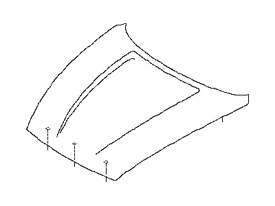 Nissan FEA0M-1EAMA Hood