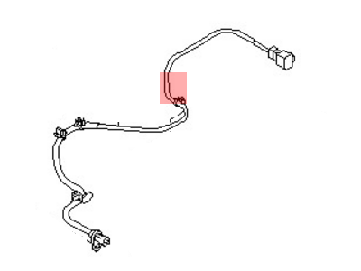 Nissan 47900-70T10 Sensor Assembly-Anti SKID,Rear