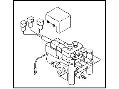 Nissan 47600-4P025 Anti Skid Actuator Assembly