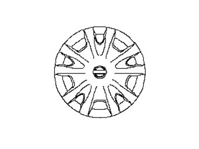 Nissan 40315-JN00B Disc Wheel Cap