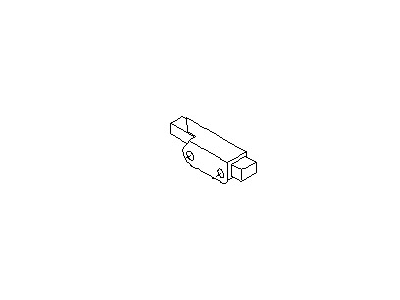 Nissan 98581-8J025 Sensor-Air Bag,Front Center