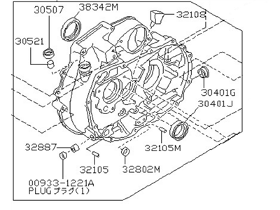 Nissan 30400-31M00 Housing Assembly - Clutch