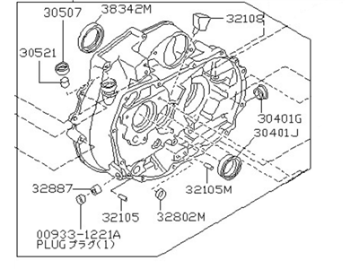 Nissan Pulsar NX Bellhousing - 30400-31M00