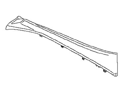 Nissan 26553-1EA0B Finisher-Lamp