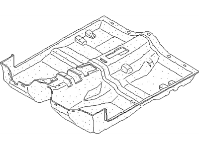 Nissan 74903-D2101 Carpet-Floor