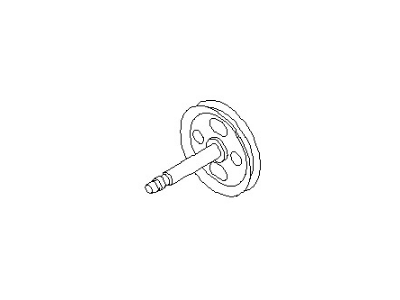 Nissan 49132-AG025 PULLEY Kit - Power Steering Pump