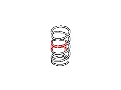 Nissan 55020-3GP0A Spring - Rear Suspension