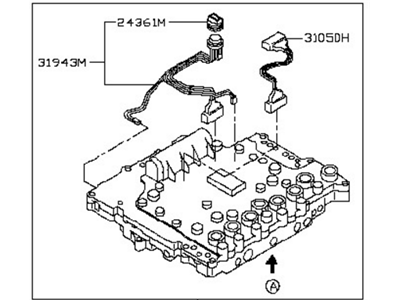Nissan 31705-08X7C Valve Assembly-W/O Programming Control