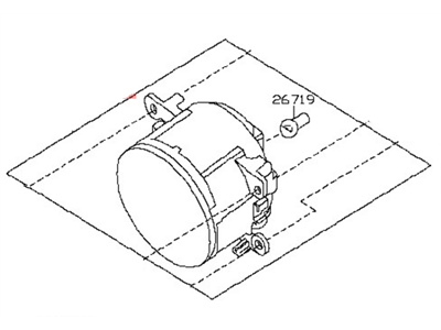 Nissan Rogue Fog Light - 26150-8990A