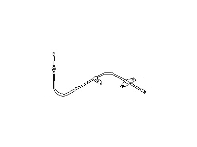 1997 Nissan Quest Parking Brake Cable - 36402-0B005