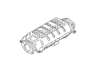 thumbnail interactive-video image 1 of EP Supply Direct-Fit Catalytic Converter For Nissan D21 RWD 2.4L 1990-1994 – Stainless Steel With Gaskets 1 of 2