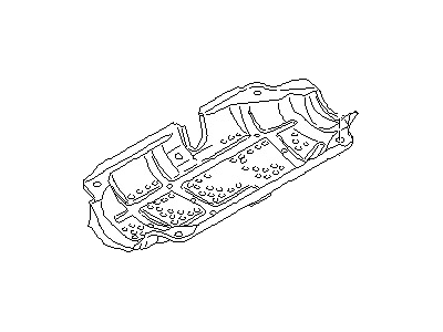 Nissan 20853-07G00 Shelter-Converter Lower